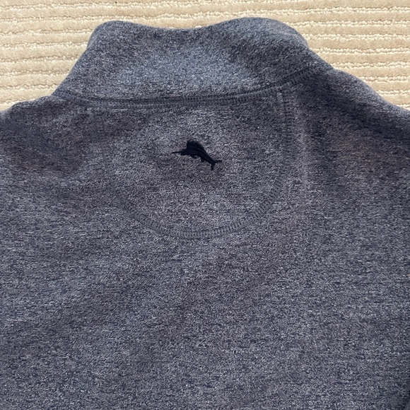Tommy Bahama Blue  Zip-Up large - Picture 3 of 4